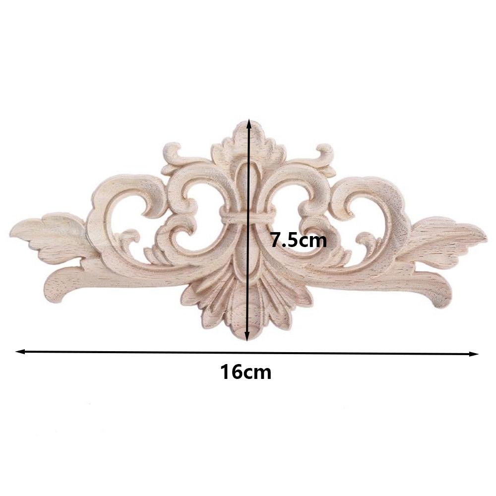 Marco de manualidades de madera 1 ud. 16*7,5*0,8 cm 17 g Esquina tallada