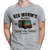 Big Worms Eiswagen Los Angeles Retro Vintage Herren T-Shirts T-Shirt Top #6GV