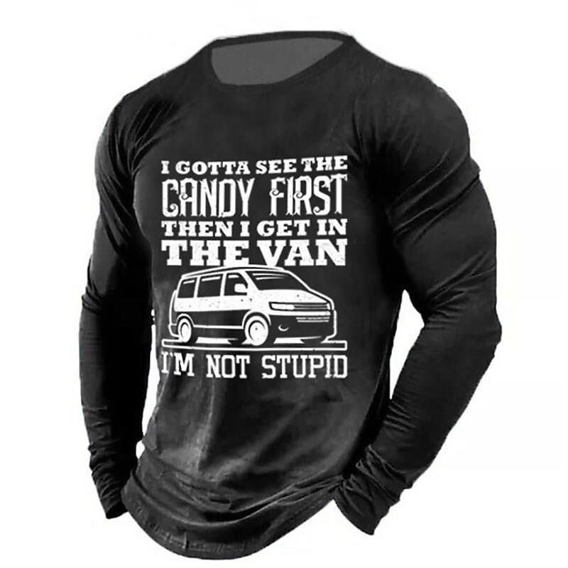 Tees Tops | Clothing | T-shirts | Shirt - Vintage Men's T-shirts 2023 3d Letter Printed