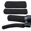 Motorcycle Handle Grip Covers Soft Stretchable Plush Cycling Handlebar Brake Lever Cover Set Handlebar Cover Coldproof Warm Pad