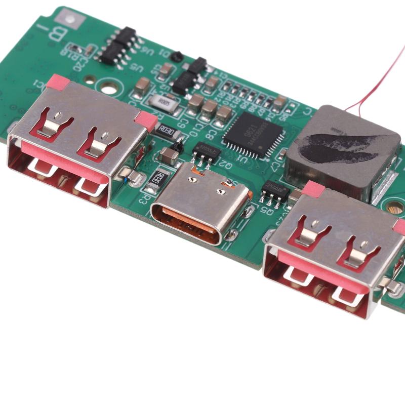T-Farbdisplay Digitalanzeige Schnellladung Mobile Stromversorgung Hauptplatine DIY Powerbank Modul Schnelllade-Chip-Platine