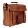 Leather Satchel Messenger Bag Genuine Shoulder'' Handmade Crossbody New