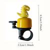 Metal Dinosaur Bike Bell Loud Crisp Sound Cartoon Horn For Kids Adults Women, Fits Scooter Cruiser Bicycle, Road Path Driveway