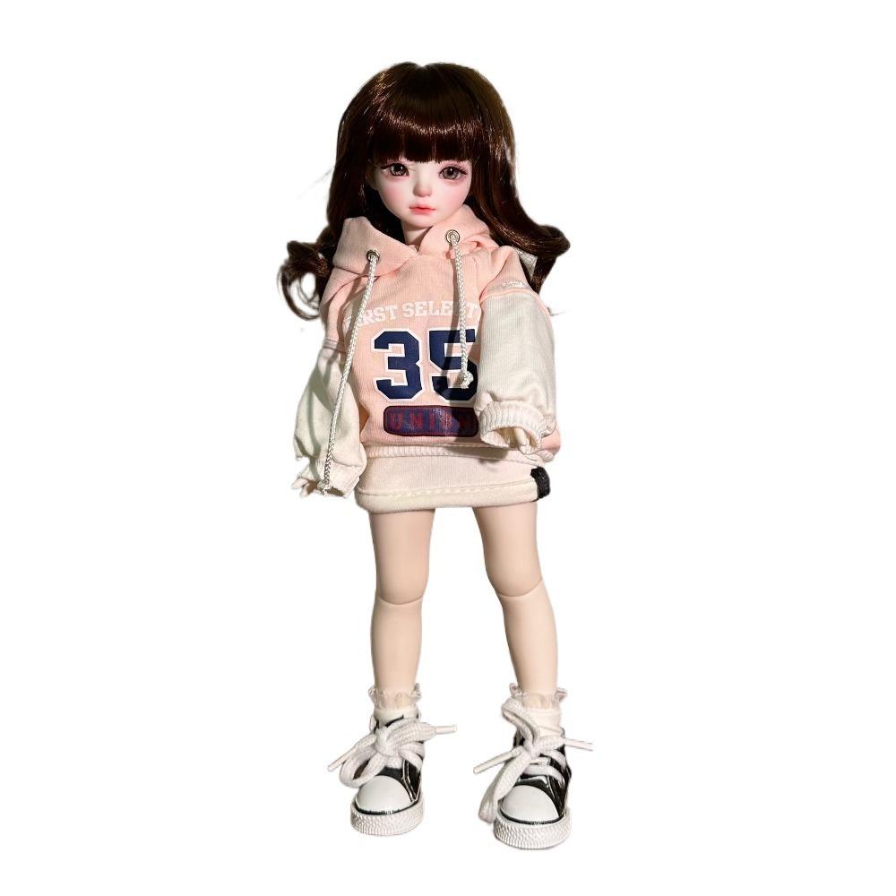 DIY 30cm Doll Clothes Handmade Doll Dress Up Fashion Doll'S Overall  Cotton Doll