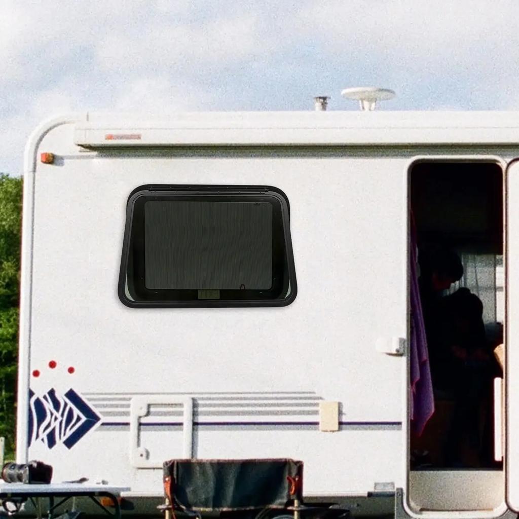 30"x22" RV Exit Window – Push-Out Hatch with Vent for 38-42mm Trailer Wall, Emergency Escape