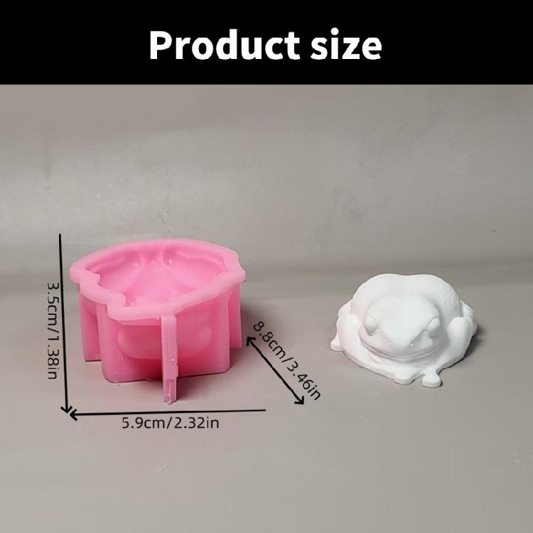 Lovely Animal Molds Tree Frogs Silicones Mould Casting Mould Ornament Molds Craft Supplies for Home Decorations