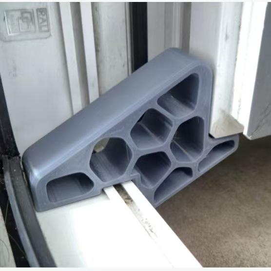 Reinforced Plastic Window and Door Stabilizer, Child Safety Protector, Large Size