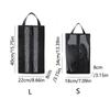 2Pcs Zipper Closure Travel Shoe Bags Breathable Sneaker Carrier Pack Portable Shoes Organizer  Beach