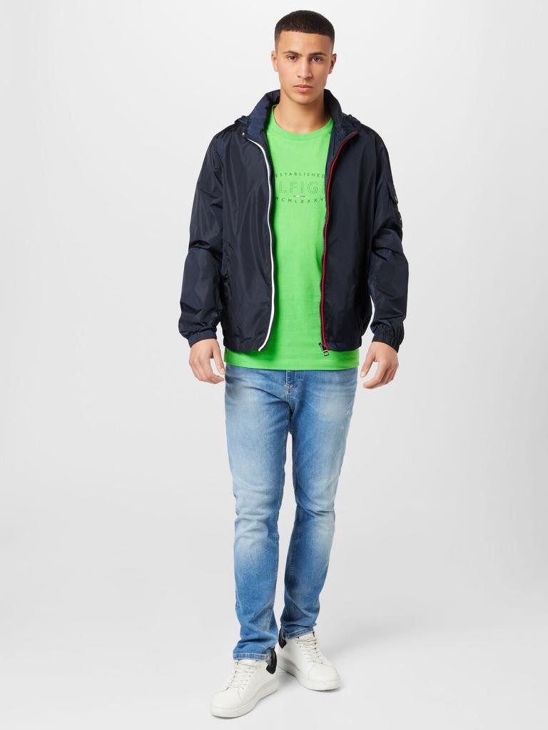 Демисезонная куртка Tommy Hilfiger Packable Logo Zip-Thru Regatta Jacket (MW0MW29945) desert sky