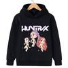 KPop Demon Hunter Rumi Derpy Tegneseriejenter Gutt Hettegenser Varm Barne Bølge Mote Casual Topper Casual Jenteklær