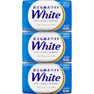 White Soap White, Bath Size, 3 Pack, 390g General Purpose Soap Please Lather Well Before Use. General Purpose Soap