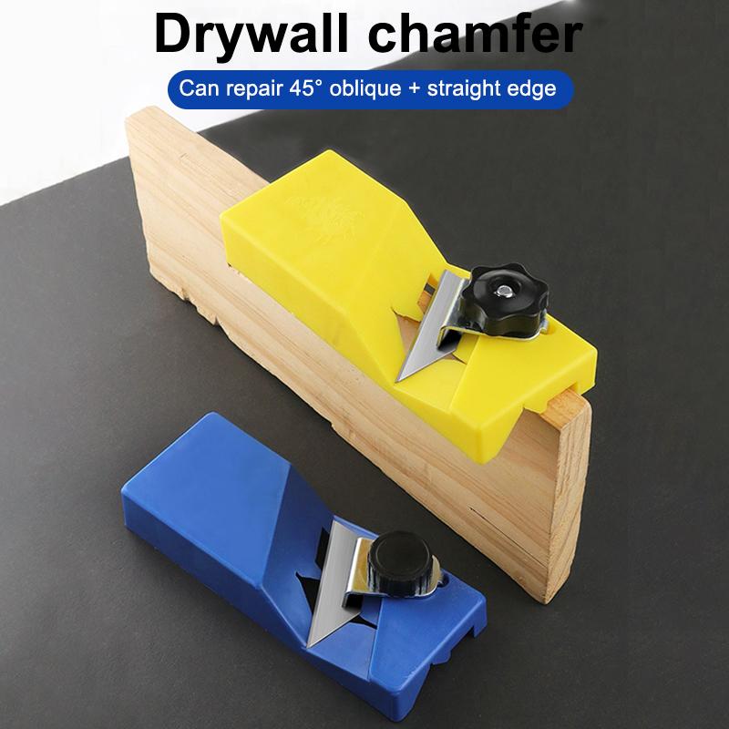 Woodworking Gypsum Board Planer Flat/Right Angle Planer Board Manual Trimming Wood Planer Chamfering Tool Edge Trimming Tools