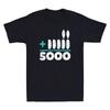Jezus 2 Vissen 5 Broden 5000 Uitverkorenen Tegen de Stroom in Grappige Meme Unisex T-shirt