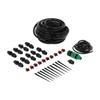 10m 8/11 Hose Adjustable Drippers Tee Kit Garden Automatic Watering Drip Irrigation System