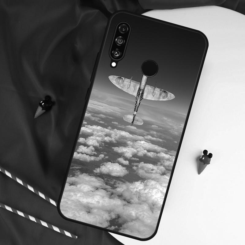 Airplane Aircraft For Huawei Nova 12s 11i 12i 7i 8i Y73 Y70 Y90 Y60 Y72 Y61 Y91 9 10 SE P30 Pro P40 Lite Case