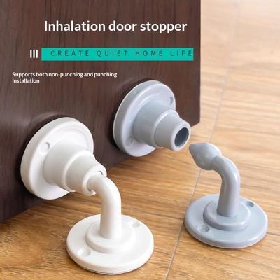 Silent Silicone Door Stopper Door Lock Protective Pad Anti-Collision Protection Self Adhesive Doorstop Wall Protectors