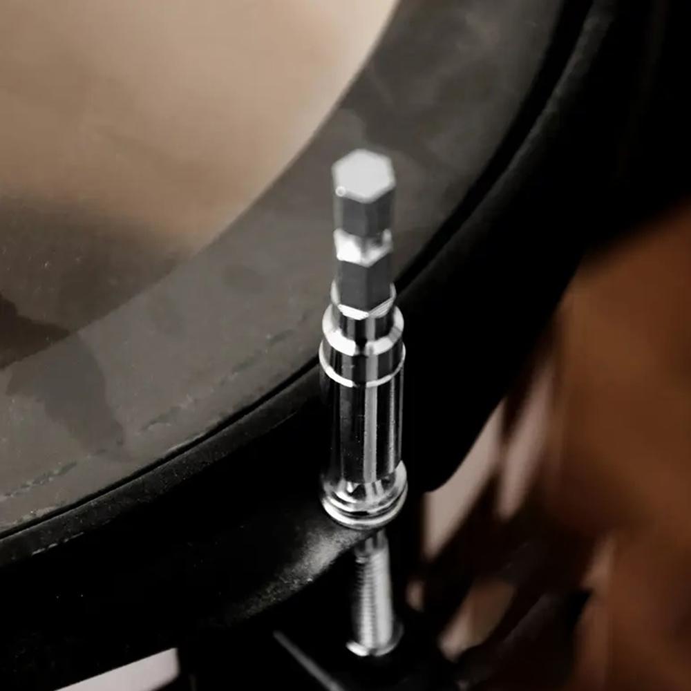 Electric Drum Key Drill Bit for Drum Tuning and Adjustment - Alloy Key Tool for Drummers and Beginners