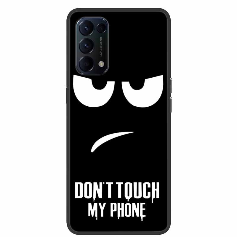 Funda Für OPPO A74 Telefon Fall Abdeckung Schwarz Silikon Weiche Rückseitige Abdeckung Fall Für OPPO A74 F19 A54 Fall Coque für OPPO A74 EINE 74 Fall