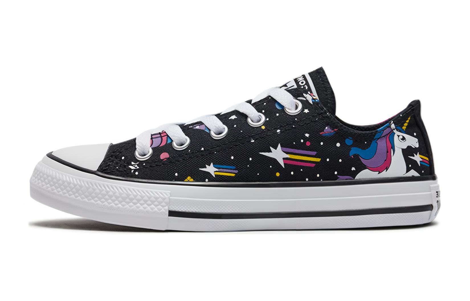 Converse Chuck Taylor All Star Abriebfest Atmungsaktiv Niedrig geschnitten Leinenschuhe Schwarz 665474C 36 white