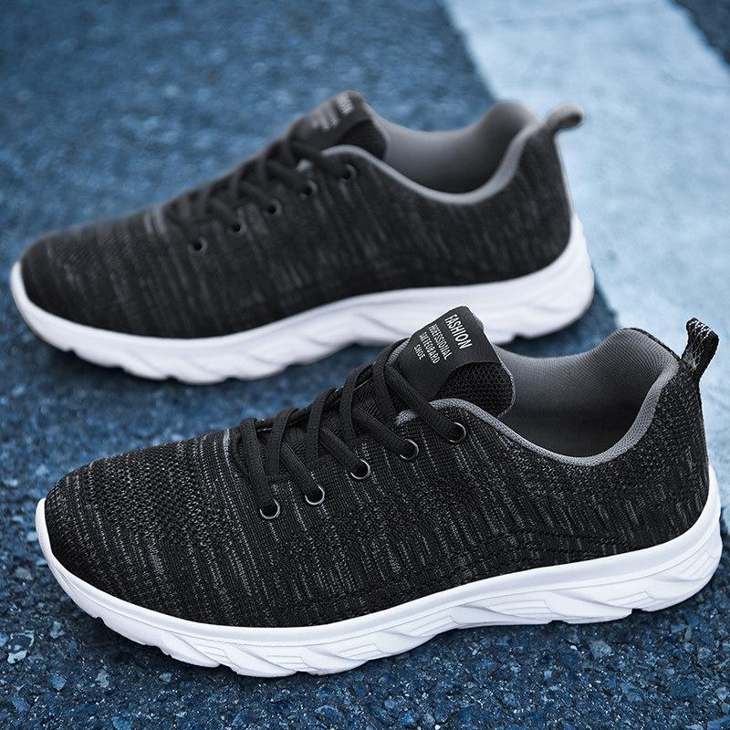 Spring new shoes lightweight mesh breathable shoes deodorant casual sports shoes soft-soled travel shoes