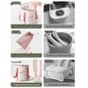 Cartoon Insulated Folding Foot Bath Bucket with Lid - Portable, Thickened Design for Deep Soak