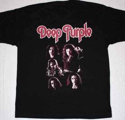 Deep Purple Band Legend Men T-shirt Black Cotton Tee Sizes S To 234XL Unisex T-Shirt