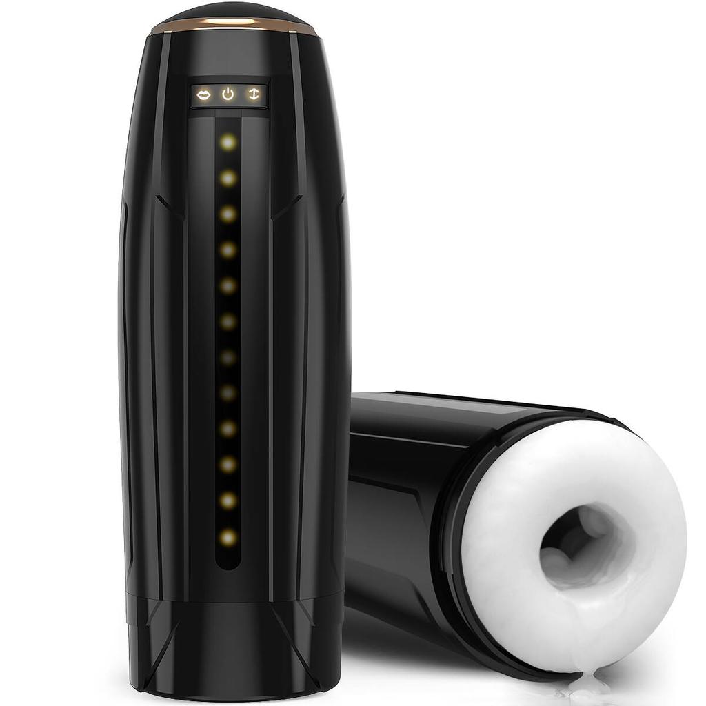 3 IN 1 Automatic Telescopic Sucking Vibrators Male Masturbation Cup Male Enlargement Penis Pump Adult Supplies Sex Toys for Men