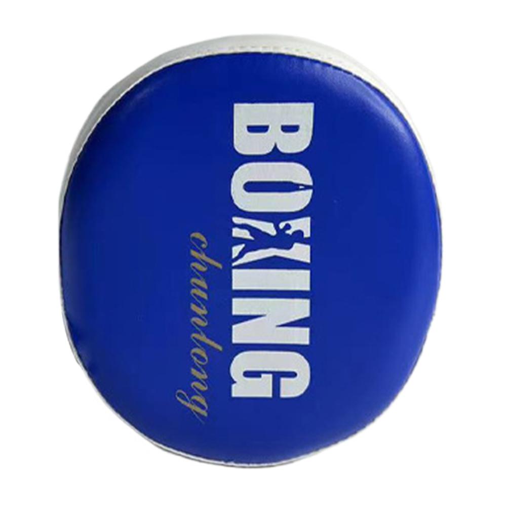 

Боксерская лапа из ПУ кожи, износостойкие перчатки для кикбоксинга, тренировочные подушки для бокса для тренировок по боевым искусствам синий