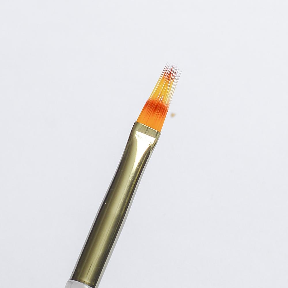 Nail art brush set, including drawdown brush, gradient shading brush, flower painting brush, round head light therapy tool brush