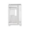 ASUS TUF GAMING GT502 HORIZON TG ARGB Mid Tower ATX Dobbel Herdet Glass USB-C Hvit