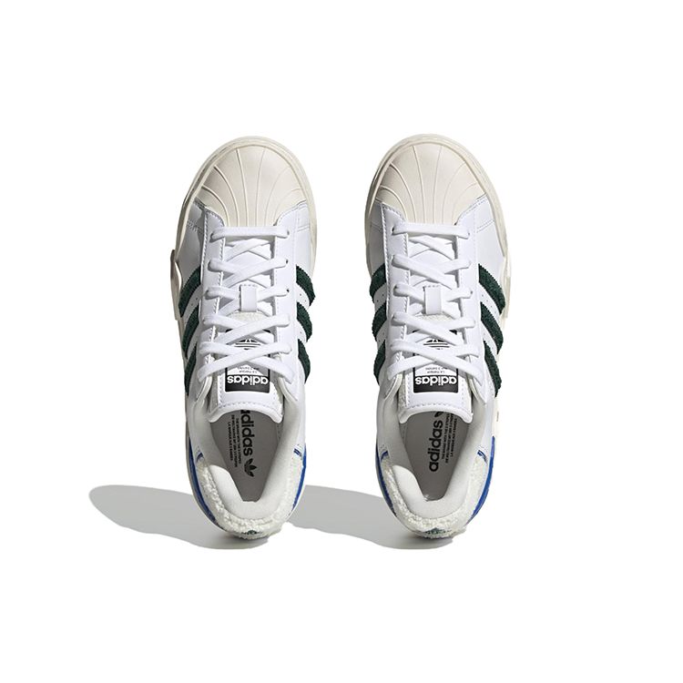 Adidas  Superstar Bonega 2B White Green Royal Women Sneakers Cloud-White Dark-Green Bright-Royal HQ9884
