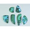 18X25-16X43MM Naturalny Chrysokola Malachit Fantazyjny Kaboszon Kamień Szlachetny 6 Sztuk Partia C-157