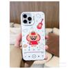 Guitar Doll for Apple 15 Colored Silver iPhone14Pro Creative 11promax Matte 16 Protective Case 17
