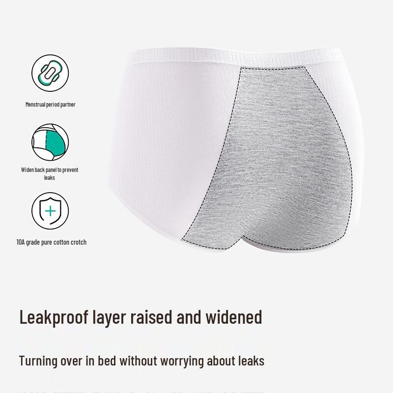 Urban Beauty Women's Pure Cotton Leak-Proof Period Underwear