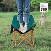 Outdoor Portable Folding Moon Chair Lightweight Sketch Stool Camping Fishing Play Travel Foldable Beach Chairs with Carry Bag