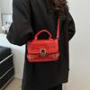 Spring 2024 Korean Style Stone Pattern Handbag - Trendy Women's Shoulder Bag