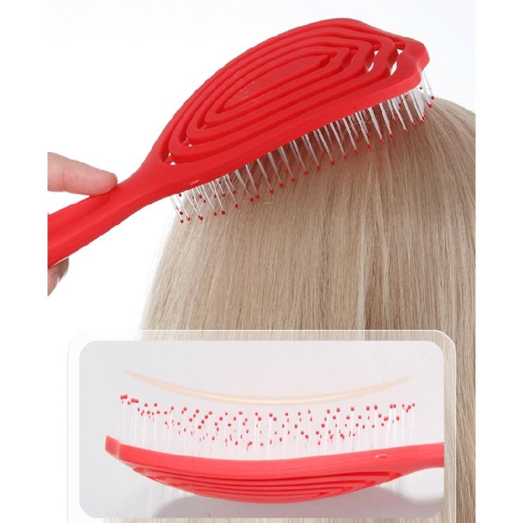 Lightweight Curved Detangling Brush Stylish Hairbrush for Women Hair Comb For Effortless Styling Wet and Dry Hairbrush