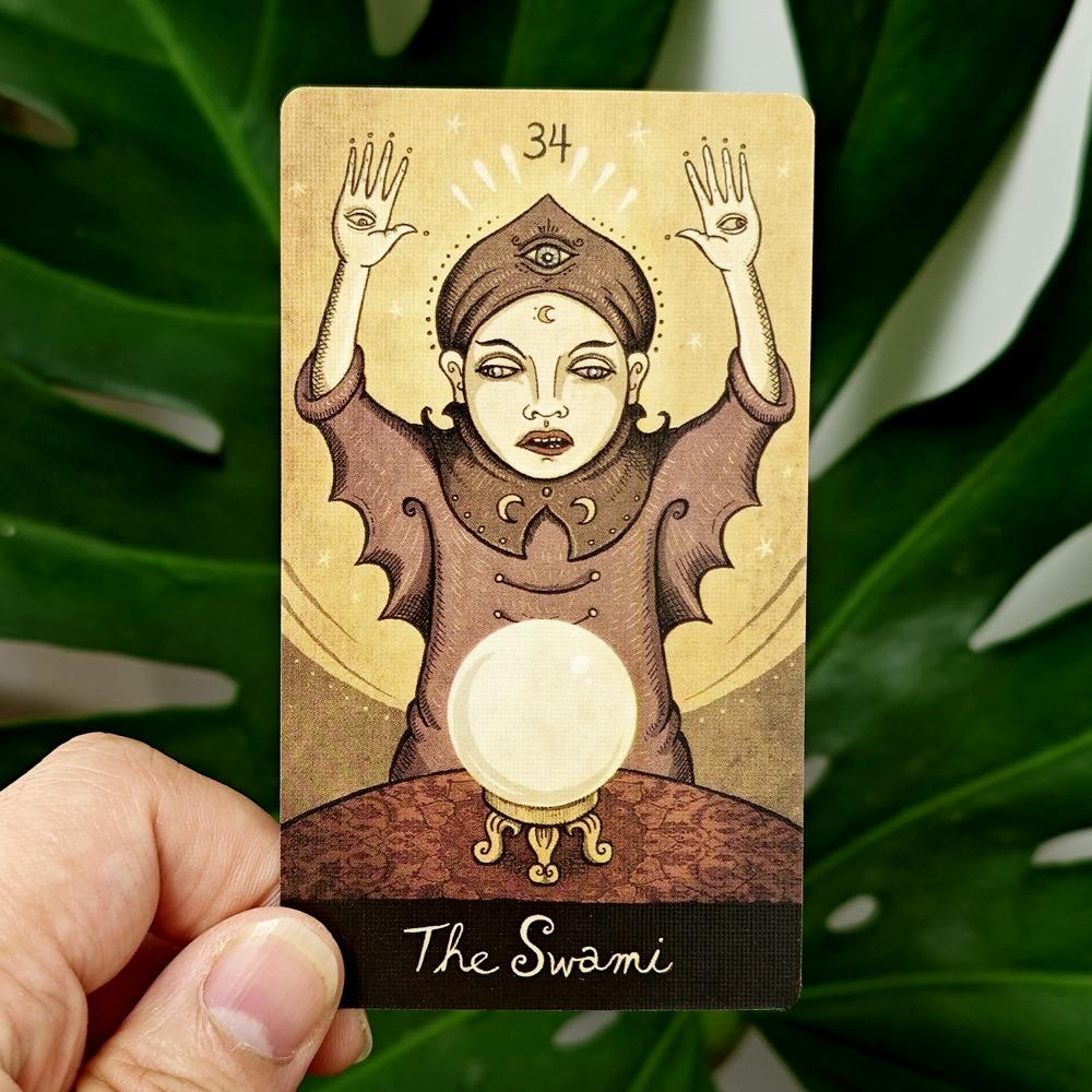 10,5*6 cm Porzuć talię wyroczni opartą na koszmarach z pamiętników snów Patricka Valenzy 52 przerażające karty wyroczni