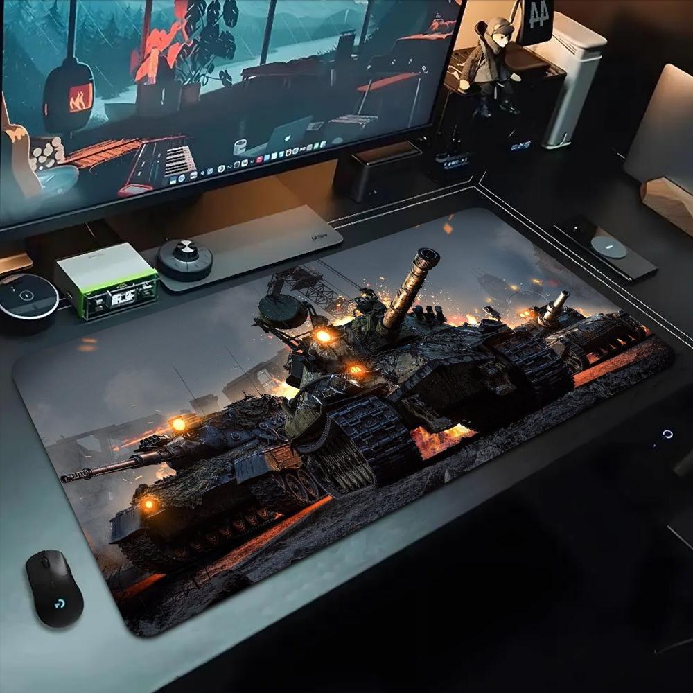 World of Tanks Mouse Pad 500X1000 Mm Large Gaming Mousepad Gamer XL Rubber Otaku Keyboard Pad Laptop Desk Mat