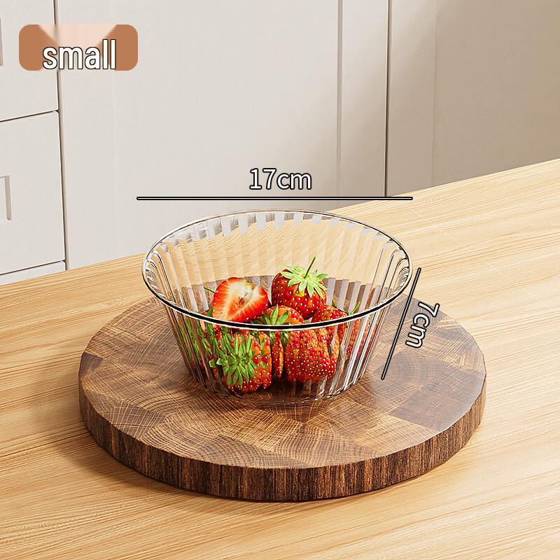 Deouxingguang Transparent Plastic Salad Bowls