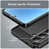 For Samsung Galaxy S26+ Case Protective Phone Cover Carbon Fiber Texture Brushed
