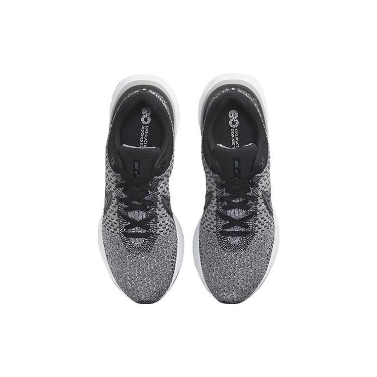 New Nike React Infinity Run Flyknit 3 'Black Grey Fog' DH5392-006