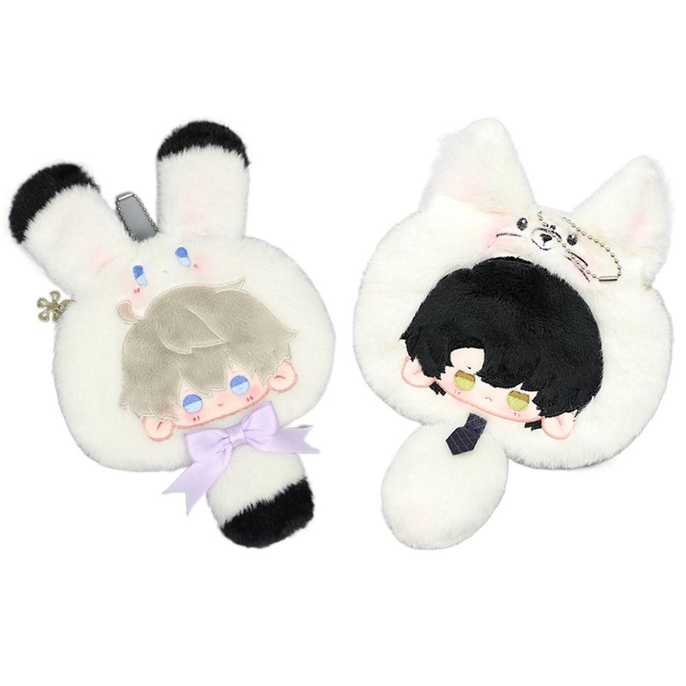 

Плюшевий гаманець у формі тварини на блискавці Милі сумки для зберігання Новий плюшевий гаманець для монет Подарунки 2