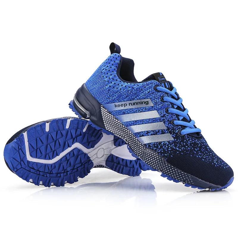 Fashion Men Sneakers Breathable Mesh Comfortable Black Sports Shoes Anti-Slip Outdoor Casual Running Mens Shoe Zapatillas Hombre