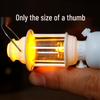 Vintage LED Mini Oil Lamp Lantern - Home Decor & Photo Prop Gift.