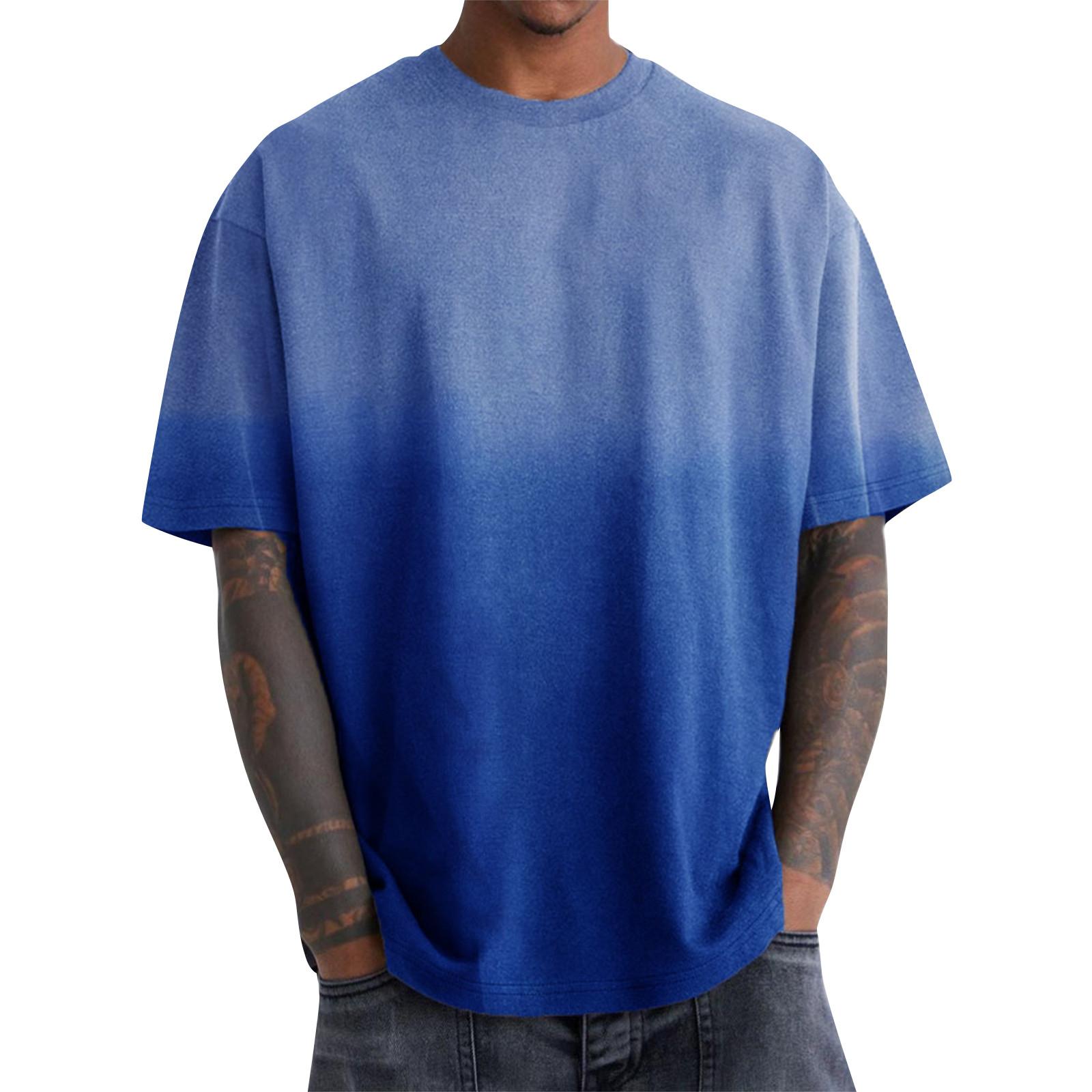 

Мужская футболка Футболки с графическим текстом Бассейн 3D-печать Уличная повседневная одежда с короткими рукавами и принтом Базовая одежда XL синий