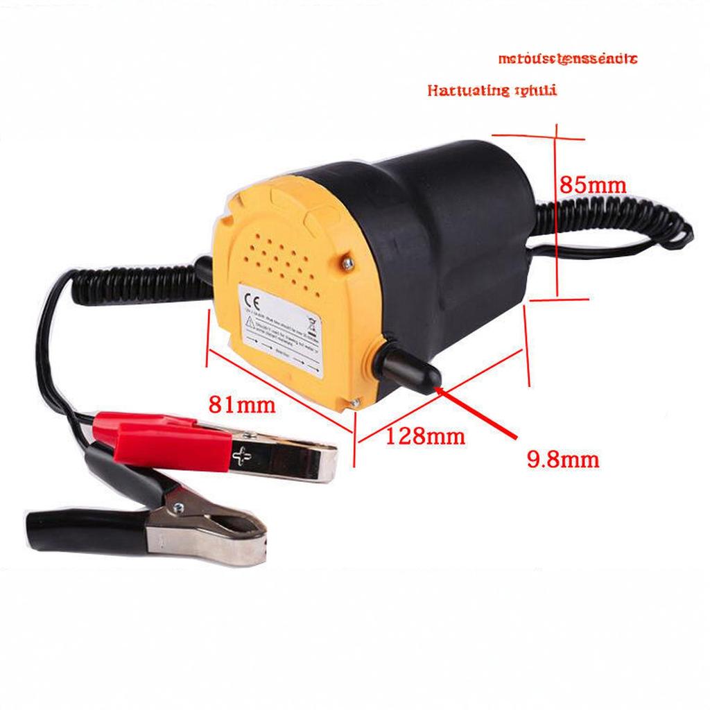 12V 24V Auto Ölabsauger Transfer 60W Absauger Transfer Motorabsaugung Und Für Elektroauto Motorrad