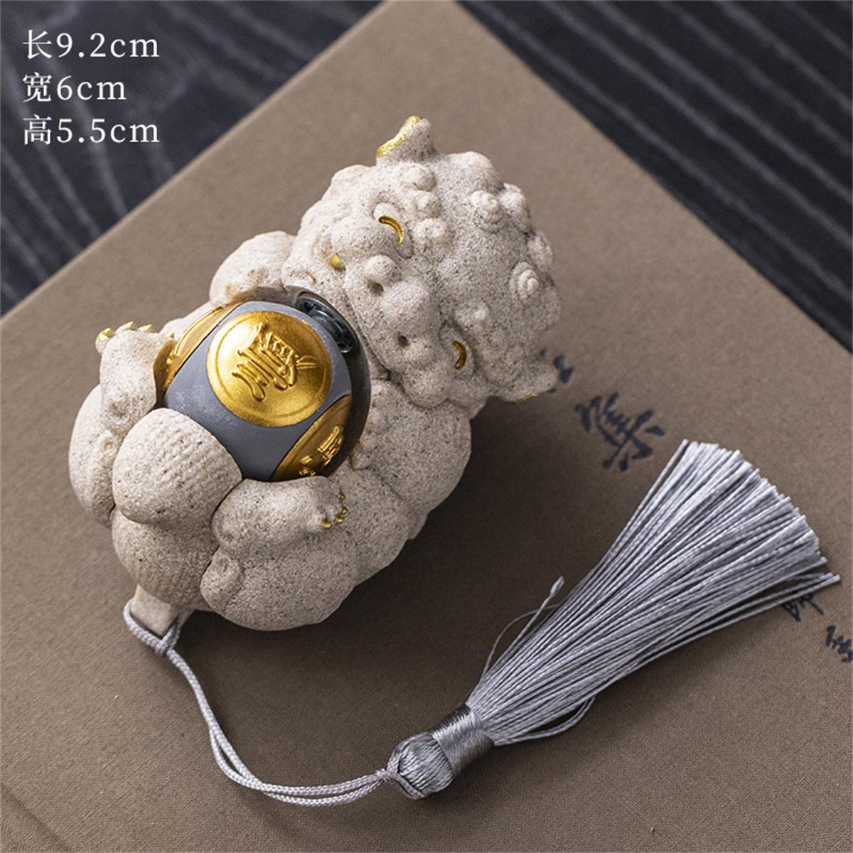 

Каменный лев настольные поделки талисман декомпрессия игра маленькие предметы украшения подарки на день рождения