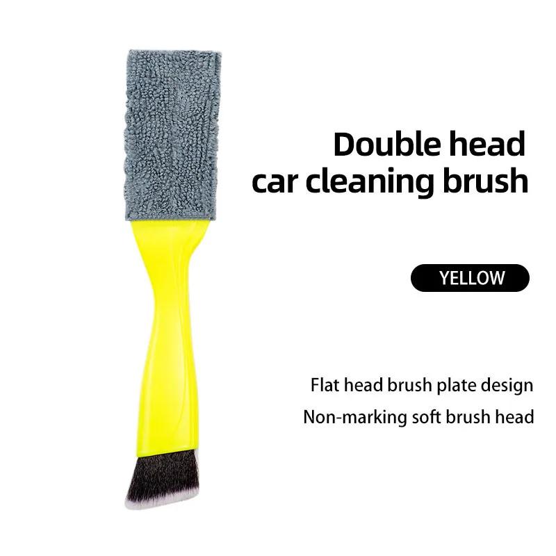 2025 Hot 2 In 1 Car Interior Cleaning Brush Remove Dust Tool Accessories For Mercedes Benz AMG W204 W205 W203 W211 W212 W213 W20