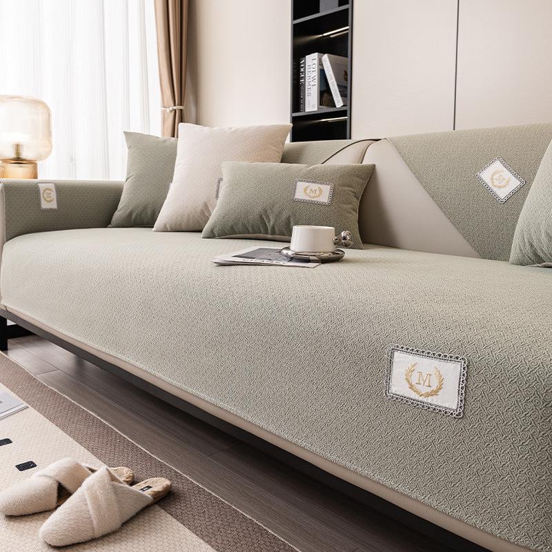 High-Grade Sofa Cushion Four Seasons Universal Non-Slip Seat Cushions High-Grade Modern Autumn and Winter Leather Sofa Cover